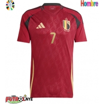 Camiseta Bélgica Kevin De Bruyne #7 Primera Equipación Eurocopa 2024 manga corta